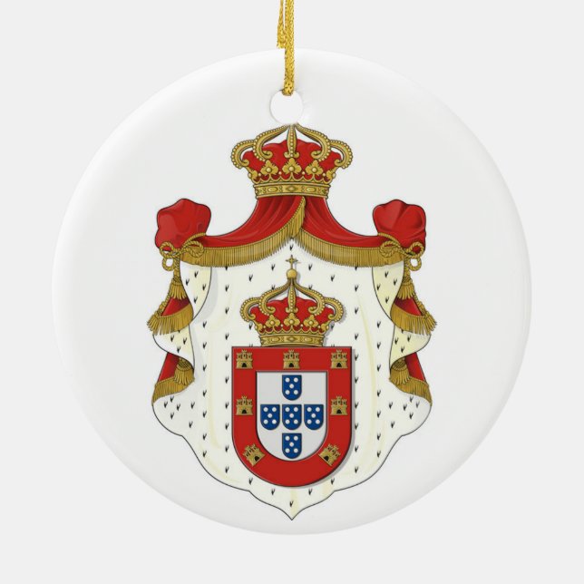 Ornamento Real Casaco de Armas Português (Traseira)