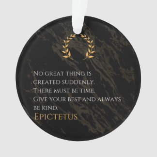 Ornamento Receita por Grandeza de Epictetus