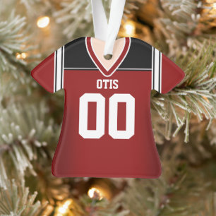 Ornamento Red/Black/White Football Jersey