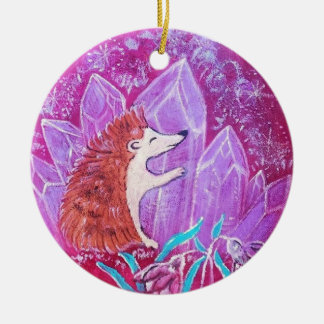 Ornamento Redondo Cerâmico de Enfermagem