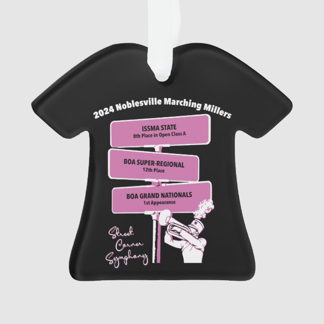 Ornamento Resultados da Marching Miller 2024 (Frente)