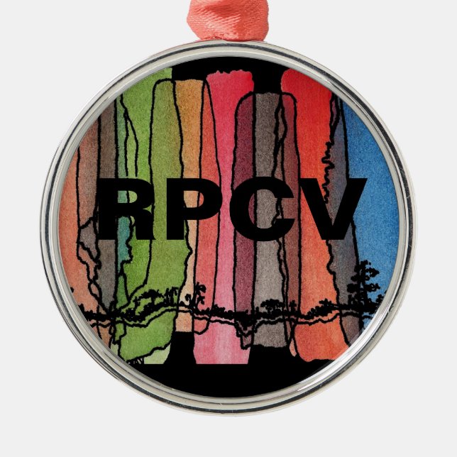 ornamento retornado do corpo de paz (Frente)