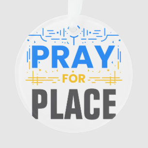 Ornamento Reze Pela Compaixão