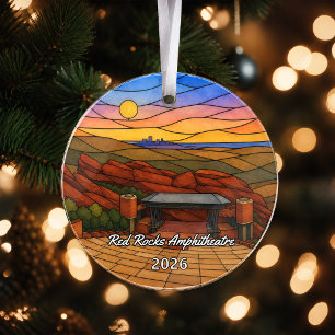 Ornamento Rochas Vermelhas Personalizadas Parque e Anfiteatr