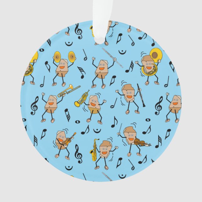 Ornamento Rocks para instrumentos de música (Frente)