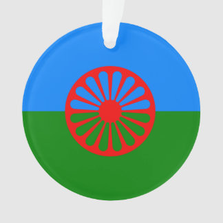 Ornamento Romany Gypsy flag Ornament