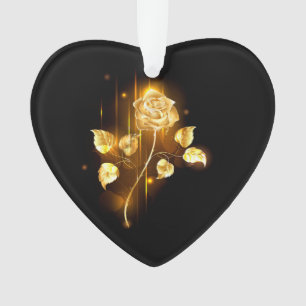 Ornamento rosa do ouro ( rosa dourado )