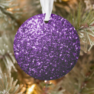 Ornamento Roxo escuro brilho falso brilhos faiscantes