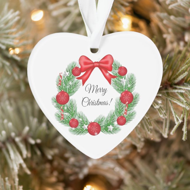 Ornamento Rua Natal de Sucursais Desdecoradas (Christmas Letter F with Santa Claus Cap and stocking & great Christmas Ornaments)