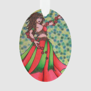 Ornamento Ruby Belly Dancer