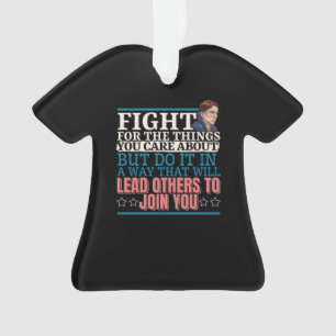 Ornamento Ruth Bader Ginsburg leva outros a se juntar a você