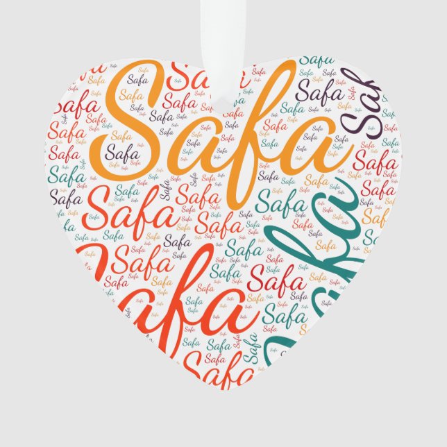 Ornamento Safa (Frente)