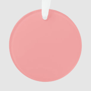 Ornamento Salmão Rosa Pastel
