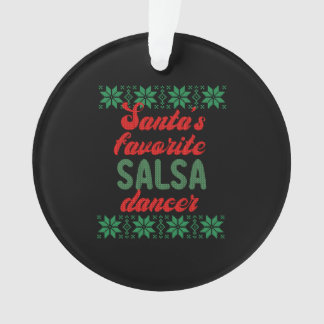 Ornamento Salsa Dancer Ugly Natal Presente