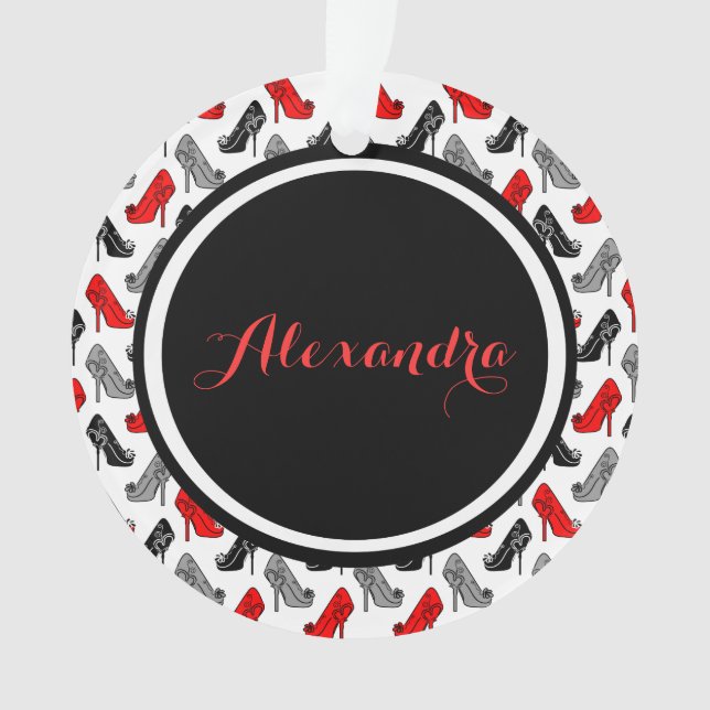 Ornamento Saltos altos (Frente)