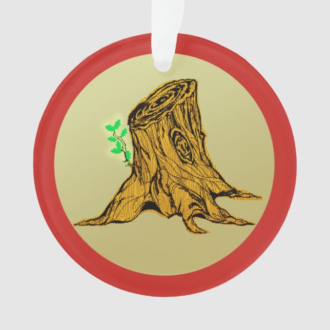 Ornamento Saltos do Salto da Árvore Jesse (Frente)