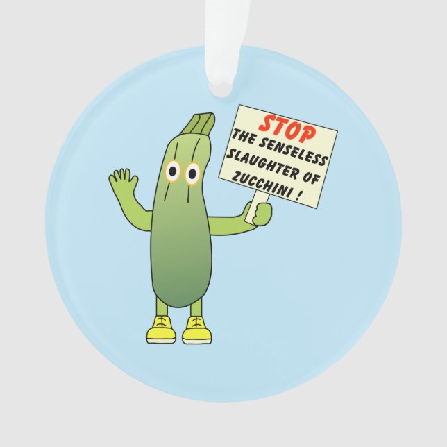 Ornamento Salvar Zucchini (Frente)