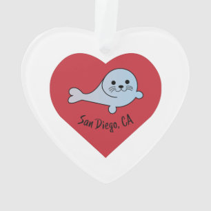 Ornamento San Diego Seal