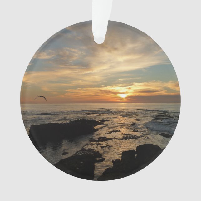 Ornamento San Diego Sunset I Vista da Califórnia (Frente)