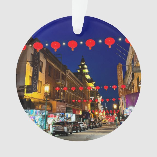Ornamento San Francisco Chinatown nº 11 Ornament (Frente)