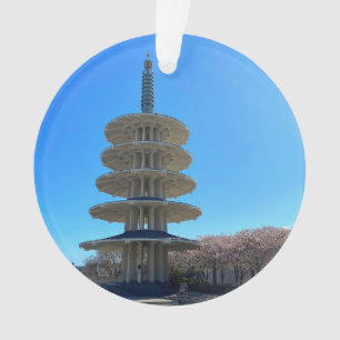 Ornamento San Francisco Japantown Peace Pagoda #5 Ornament