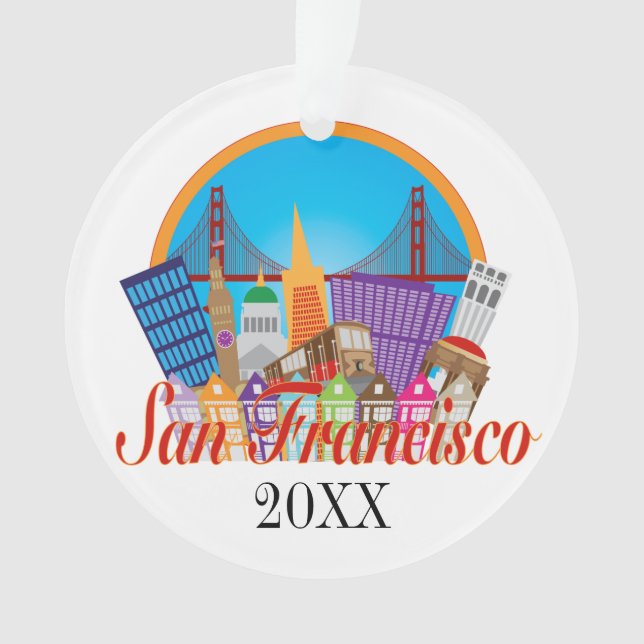 Ornamento San Francisco Ornament (Frente)