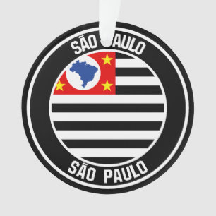 Ornamento São Paulo Round Emblem