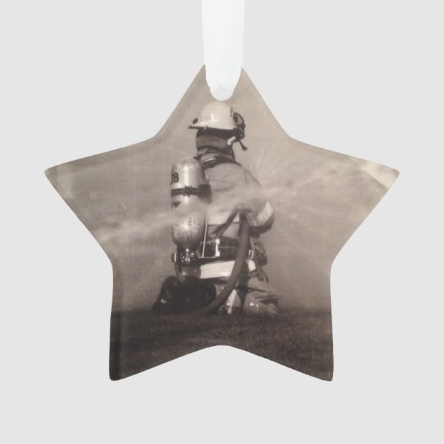 Ornamento Sapadores-bombeiros no trabalho (Frente)