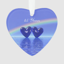 Sapphire Hearts do 45º aniversário