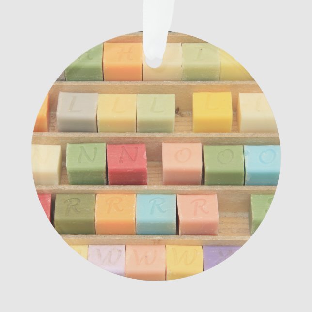 Ornamento Savon de Provence - Sabão Francês Tradicional (Frente)