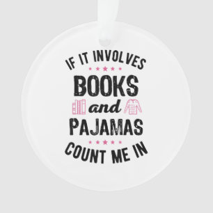 Ornamento Se envolver livros e livros de pijamas