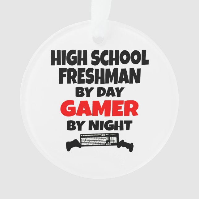 Ornamento Segundo grau Freshman por Day Gamer by Night (Frente)