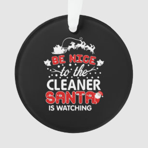 Ornamento Seja Legal Para Os Papais noeis Mais Limpos Ver Ca