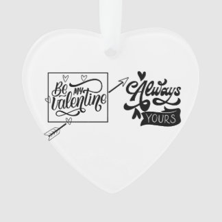 Ornamento Seja meu Namorados: Amor Romântico