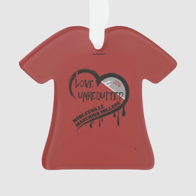 Ornamento Sem Solicitação de Amor 2016 (Frente)