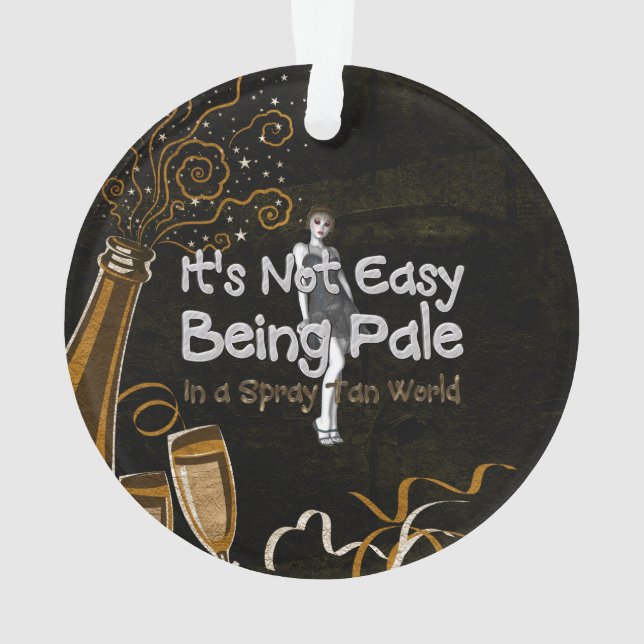 Ornamento Ser nao fácil do T pálido (Verso)