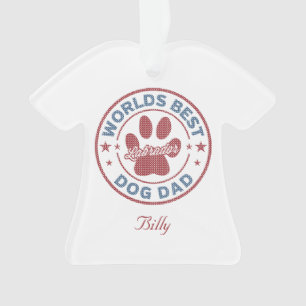 Ornamento Seu nome é Pai de cachorro Labrador Feio