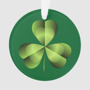 Ornamento Shamrock Three Leaf Clover Graphic