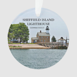 Ornamento Sheffield Island Lighthouse, CT Ornament