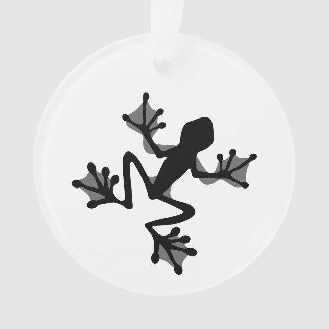 Ornamento Silhouette sapo (Frente)