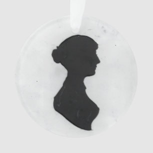 Ornamento Silhueta de Jane Austen
