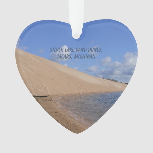 Ornamento Silver Lake Sand Dunes, Mears, Michigan (Frente)