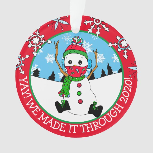 Ornamento Sim, conseguimos até 2020. (Frente)