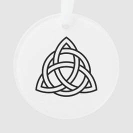 Ornamento Símbolo Celtic Trinity Knot Triquetra