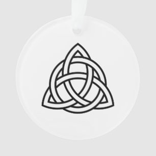 Ornamento Símbolo Celtic Trinity Knot Triquetra