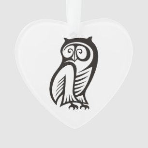 Ornamento Símbolo de coroa preto