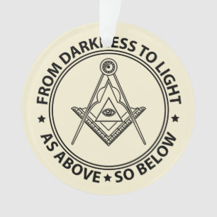 Ornamento Símbolo de maçonaria