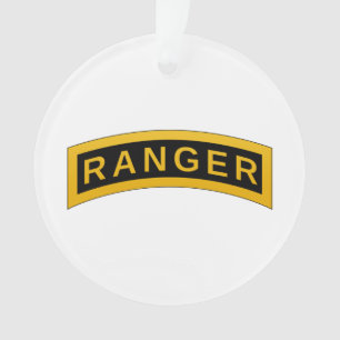 Ornamento Símbolo Militar de RANGER do Exército - PERSONALIZ