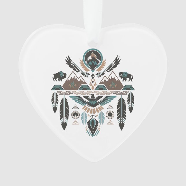 Ornamento Símbolos Sagrados (Frente)