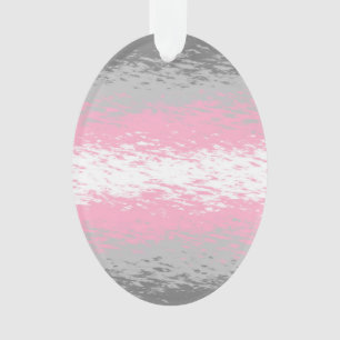 Ornamento Sinalizador Grungy Noisy Grainy Abstrato Demigirl